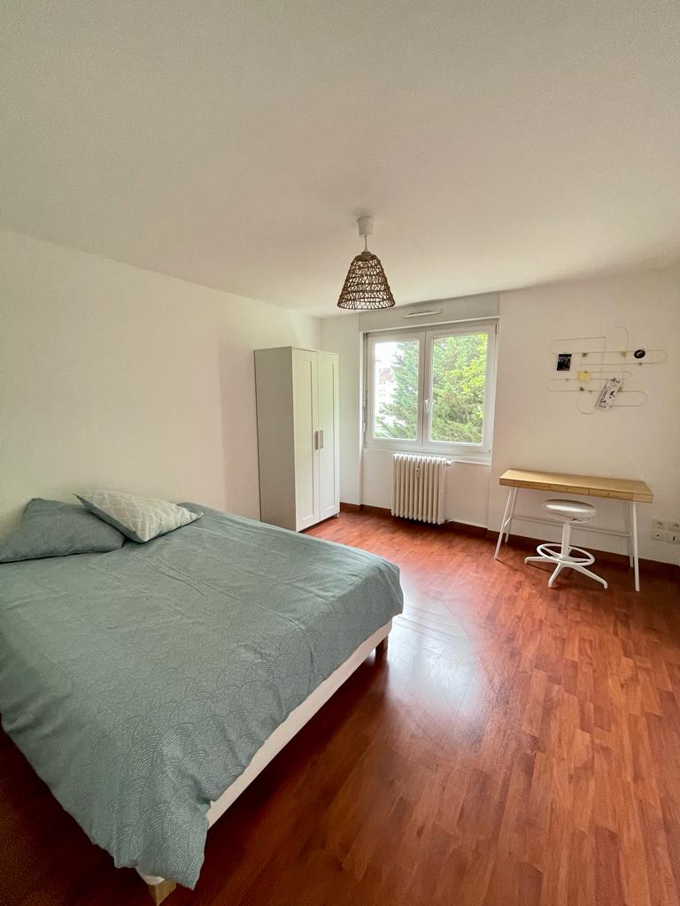 Colocation appartement -Strasbourg Neudorf -meublée-3 chambres-68m2