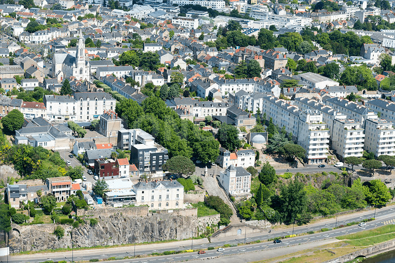Ruelles authentiques de Chantenay – Zola à Nantes, un quartier historique convivial pour la colocation.