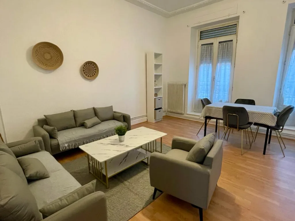 Colocation Strasbourg Orangerie - Meublée - 3 chambre - 88 m²