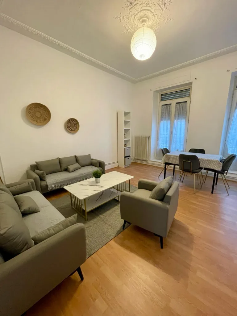 Colocation Strasbourg Orangerie - Meublée - 3 chambre - 88 m²